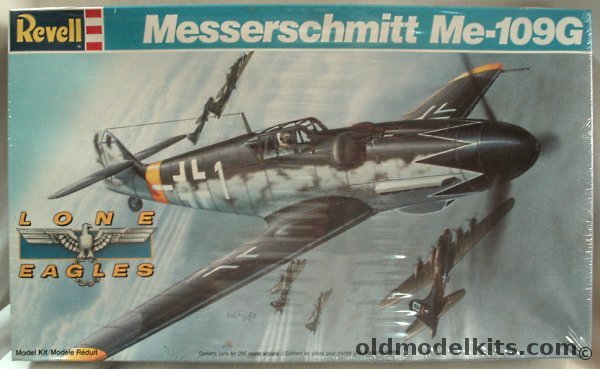 Revell 1/32 Messerschmitt Me-109G (Bf-109G) 'Lone Eagles' Issue, 4557 plastic model kit